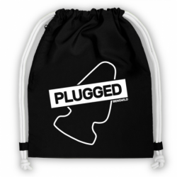 BenSWild BigBag "Plugged", Black, 40 x 49 cm (15,5 x 19 in), 15 Liters - FASHION