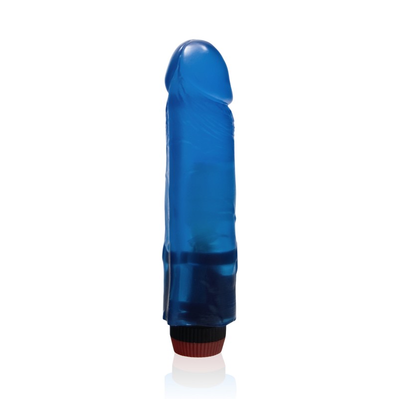 SI IGNITE Cock with Vibration, 20 cm (8 in), Blue - TOYS