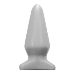 HIDDEN DESIRE Butt Plug “The Bold”, Silver (L) - TOYS