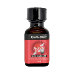 Rush Zero Red Distilled 24ml - POPPERS