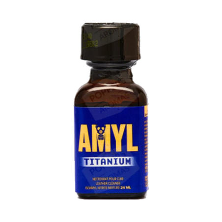 Amyl Titanium Square 24ml - POPPERS