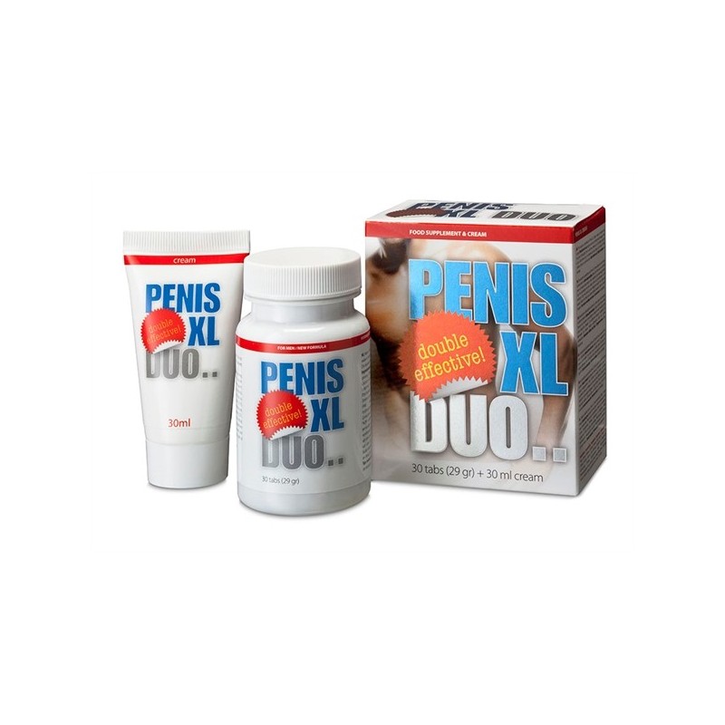 Cobeco Penis XL DUO Pack, 30 Tabs & 30ml (1 oz) - Wellness